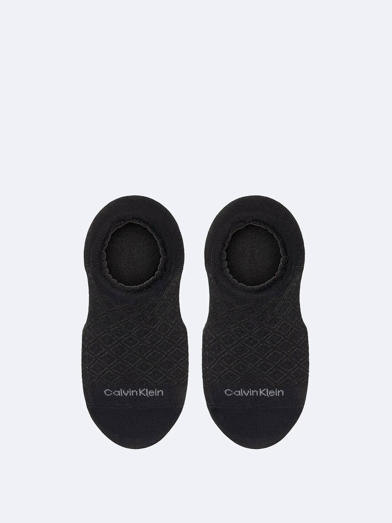 2-pack geschulpte footies van diamantbreisel