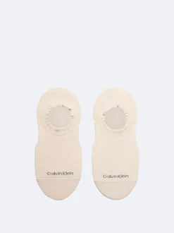 2-pack geschulpte footies van diamantbreisel