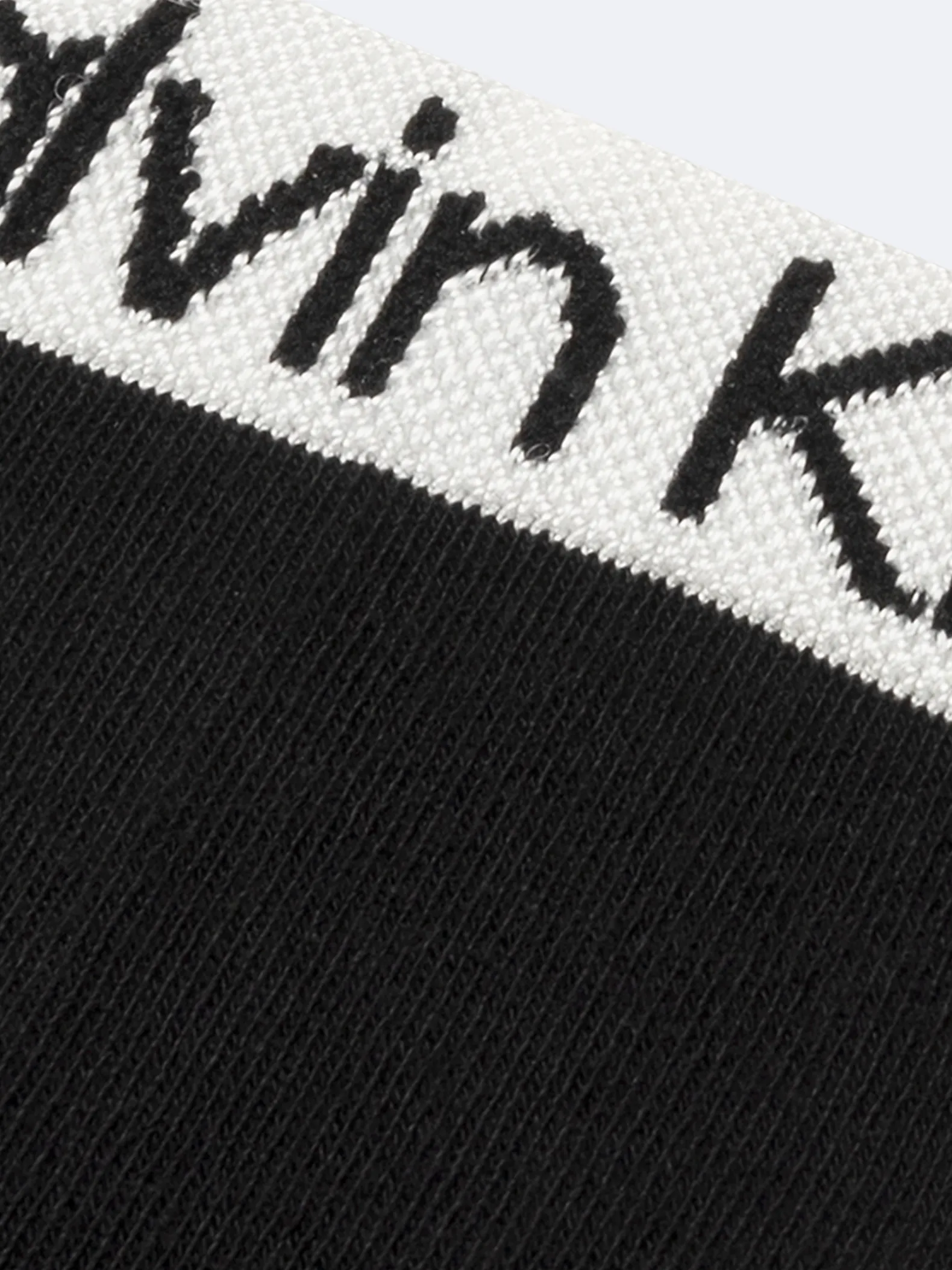2-pack gestreepte enkelsokken met logo