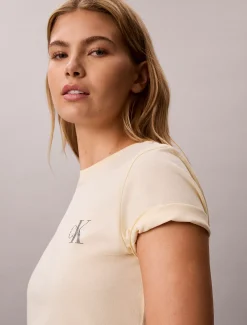 2-pack katoenen monogram T-shirts