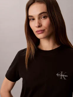 2-pack katoenen monogram T-shirts