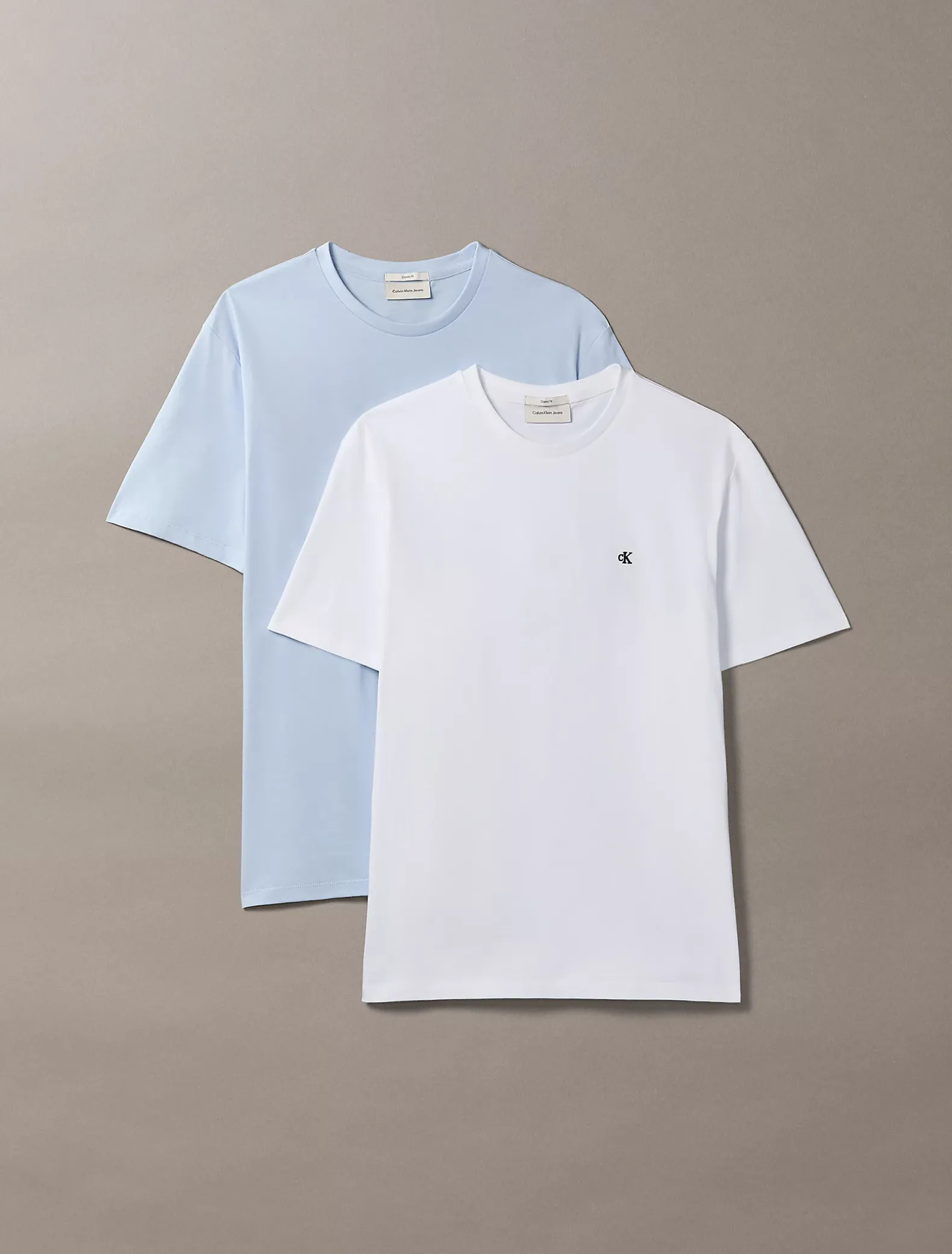 2-pack katoenen monogram T-shirts