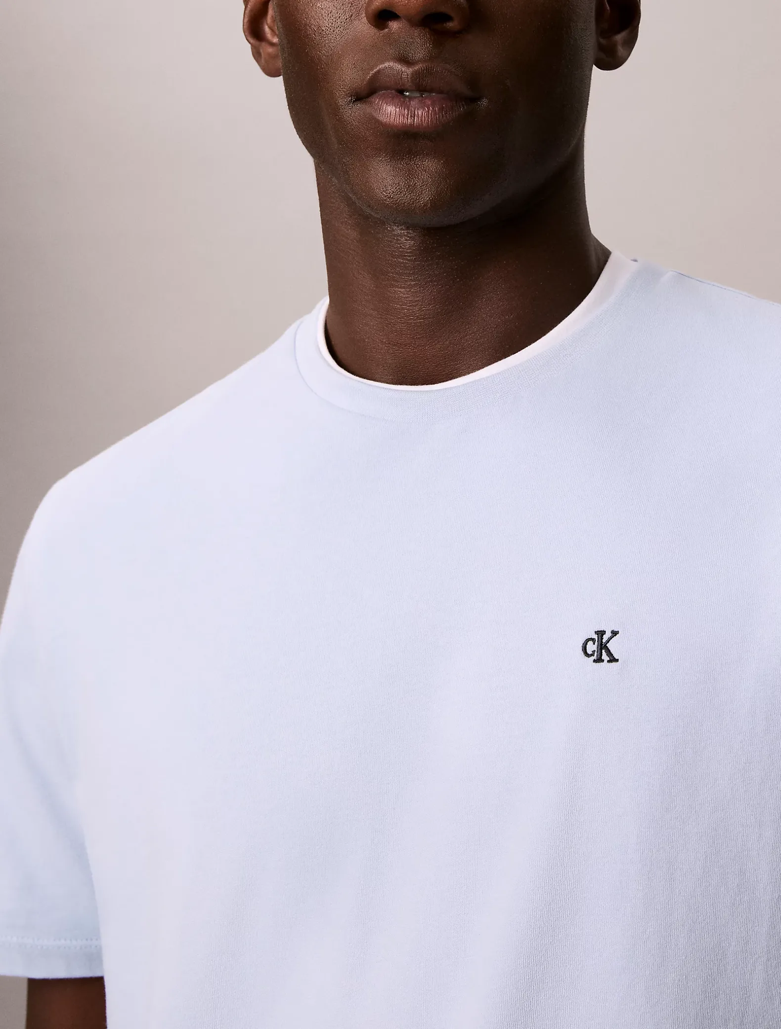 2-pack katoenen monogram T-shirts