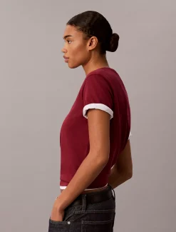 2-pack katoenen T-shirts met V-hals