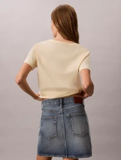 2-pack katoenen T-shirts met V-hals