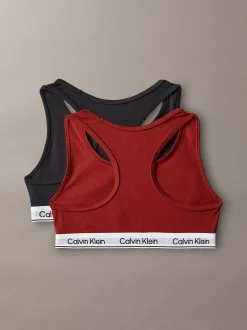 2-pack meisjesbralettes - Icon Cotton Stretch