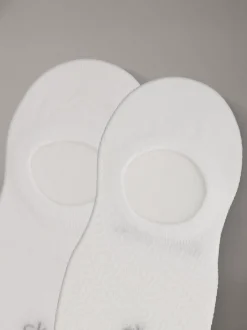 2-pack onzichtbare sokken met zachte textuur