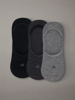 3-pack onzichtbare sokken van zacht katoen