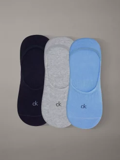 3-pack onzichtbare sokken van zacht katoen