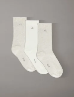 3-pack rolltop crewsokken van zacht katoen