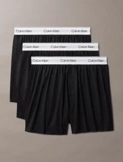 3-pack slim boxershorts - Icon Cotton Stretch