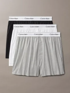3-pack slim boxershorts - Icon Cotton Stretch
