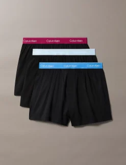 3-pack slim boxershorts - Icon Cotton Stretch
