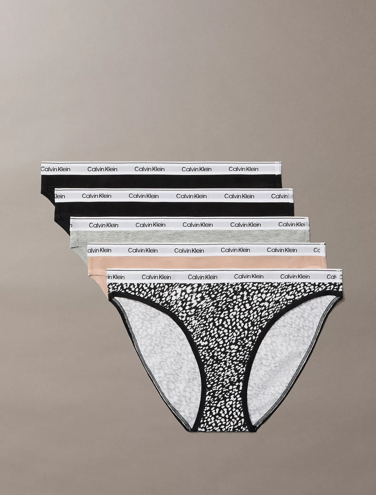 5-pack slips met lage taille - Icon Logo