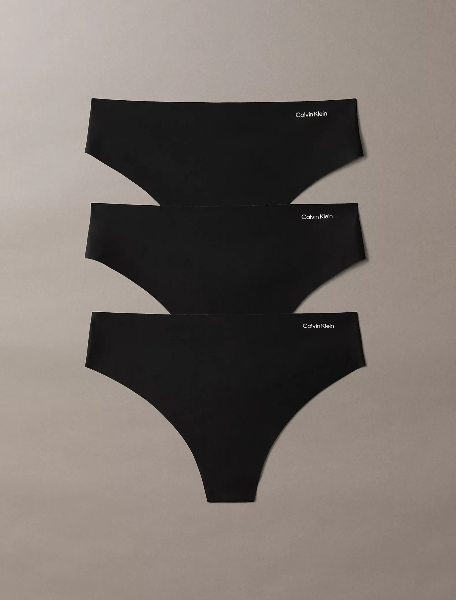 3-pack strings - Invisibles Microfibre Stretch