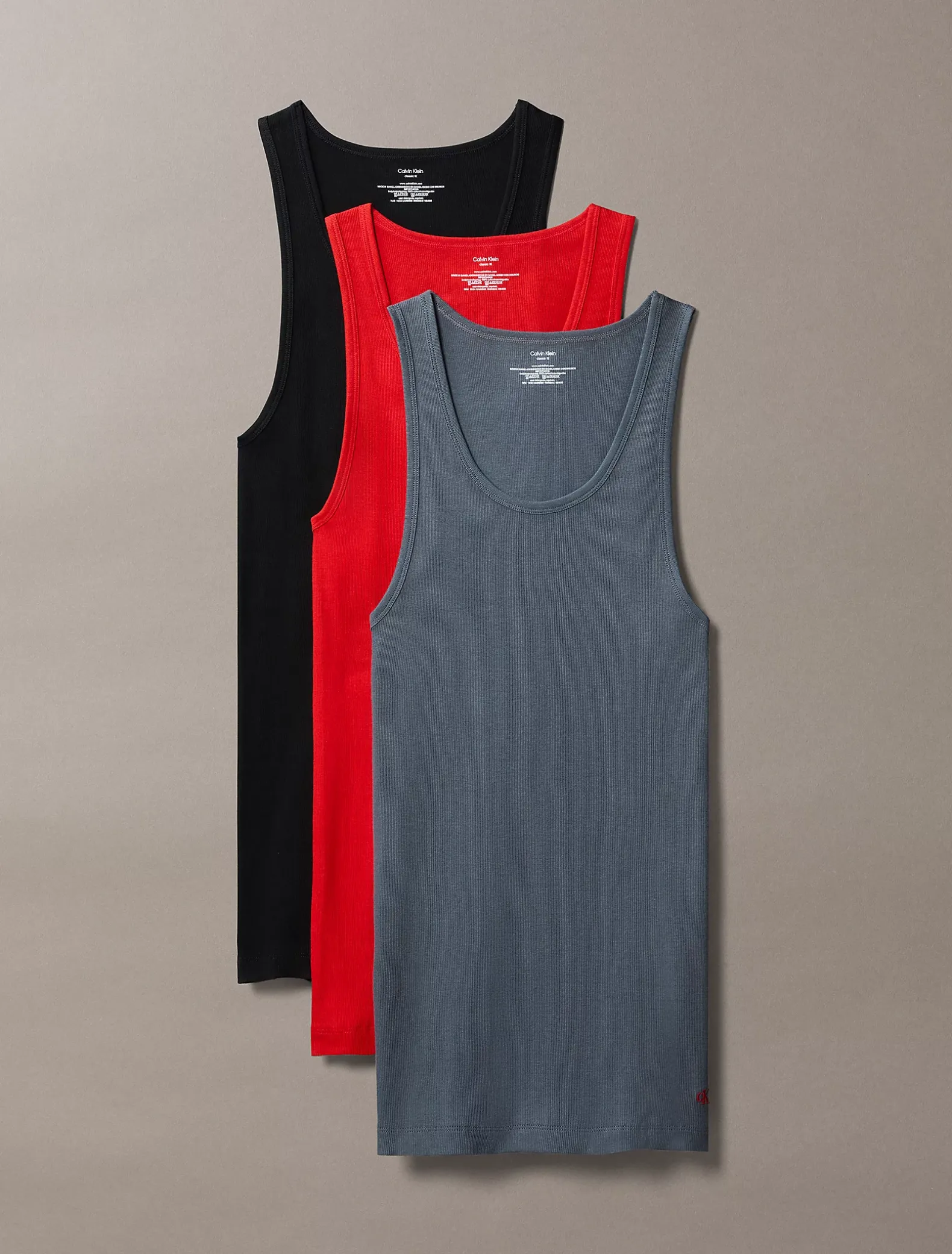 3-pack tanktops - 100% Cotton