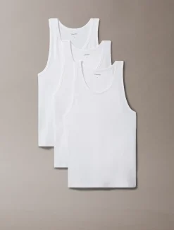 3-pack tanktops - Icon Cotton Microfibre Stretch