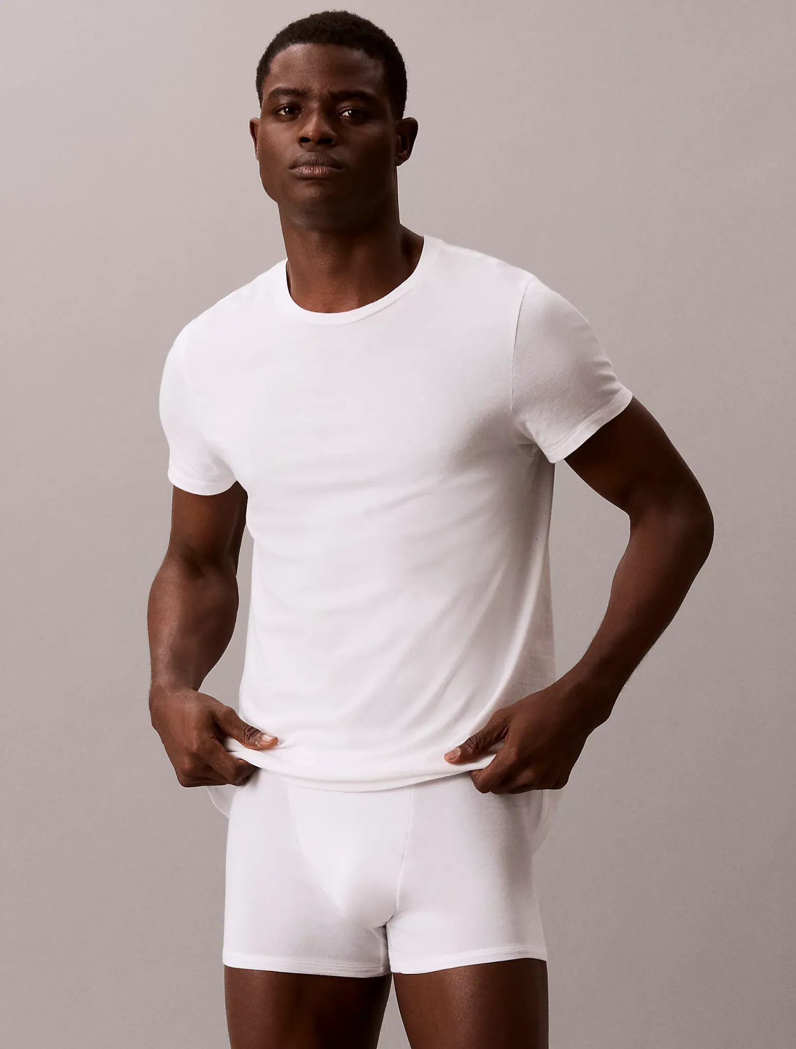 3-pack T-shirts met ronde hals - 100% Cotton
