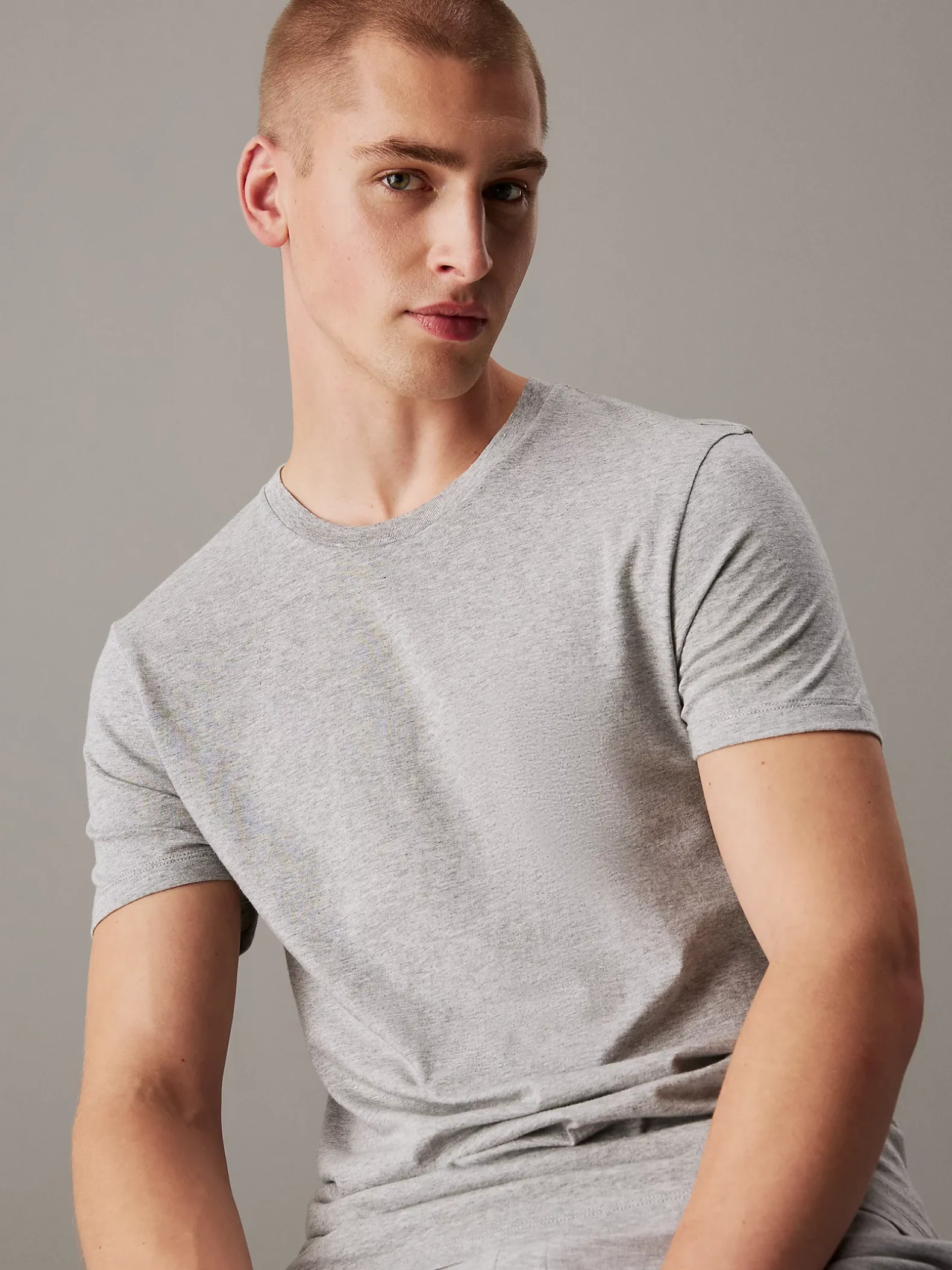 3-pack T-shirts met ronde hals - 100% Cotton