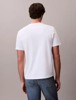 2-pack T-shirt van katoen met embleem