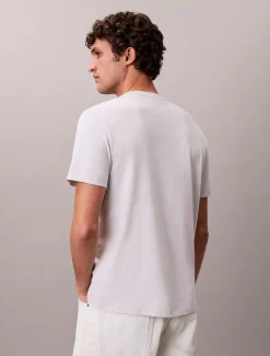 2-pack T-shirt van katoen met embleem