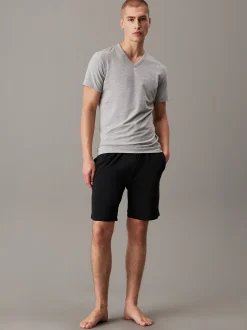 3-pack V-hals T-shirts - Icon Cotton Microfibre Stretch