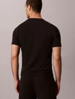 3-pack V-hals T-shirts - Icon Cotton Microfibre Stretch