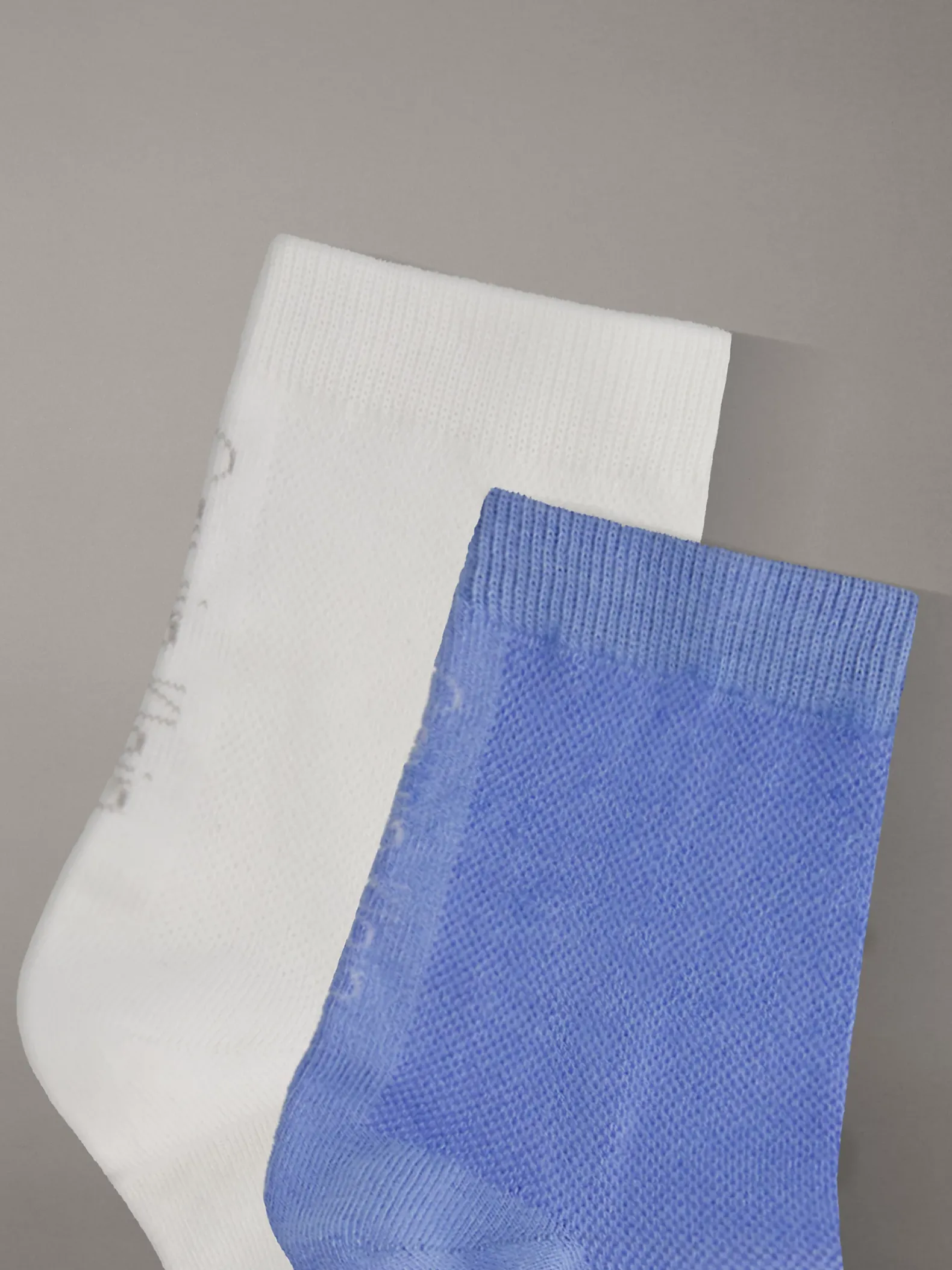 2-pack vochtafvoerende enkelsokken van mesh