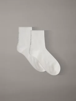 2-pack vochtafvoerende enkelsokken van mesh
