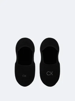 2-pack zachte footies met logo van glanzend katoen