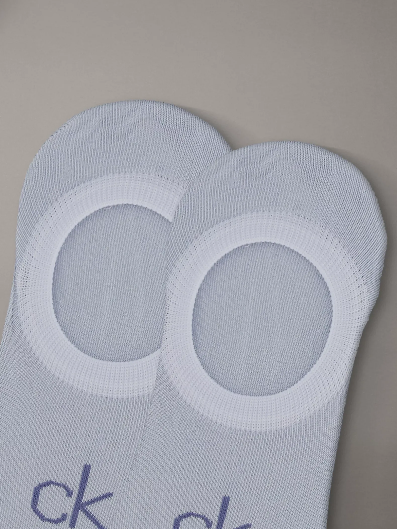 2-pack zachte footies van gekamd katoen