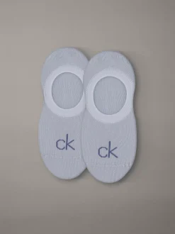 2-pack zachte footies van gekamd katoen