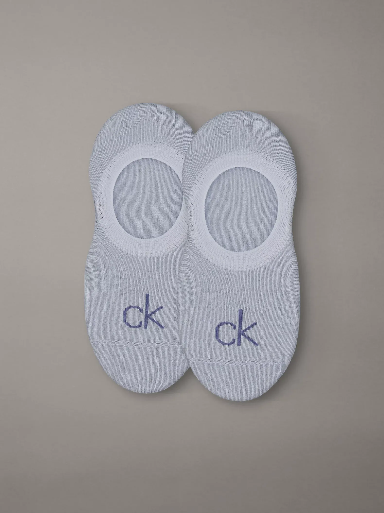 2-pack zachte footies van gekamd katoen