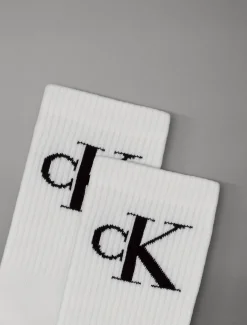 4-pack zachte katoenen crewsokken met logo