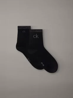 2-pack zachte katoenen metallic enkelsokken