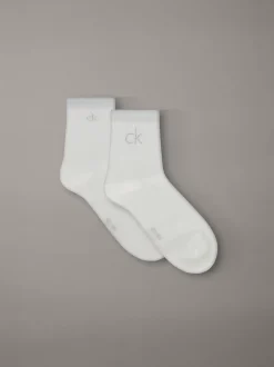 2-pack zachte katoenen metallic enkelsokken