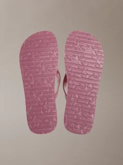 Parelmoeren plateauslippers