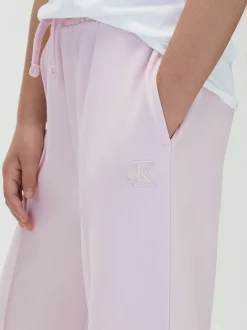 Pintuck joggingbroek met wijde pijp voor kinderen