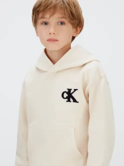 Piqué hoodie