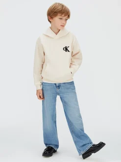 Piqué hoodie