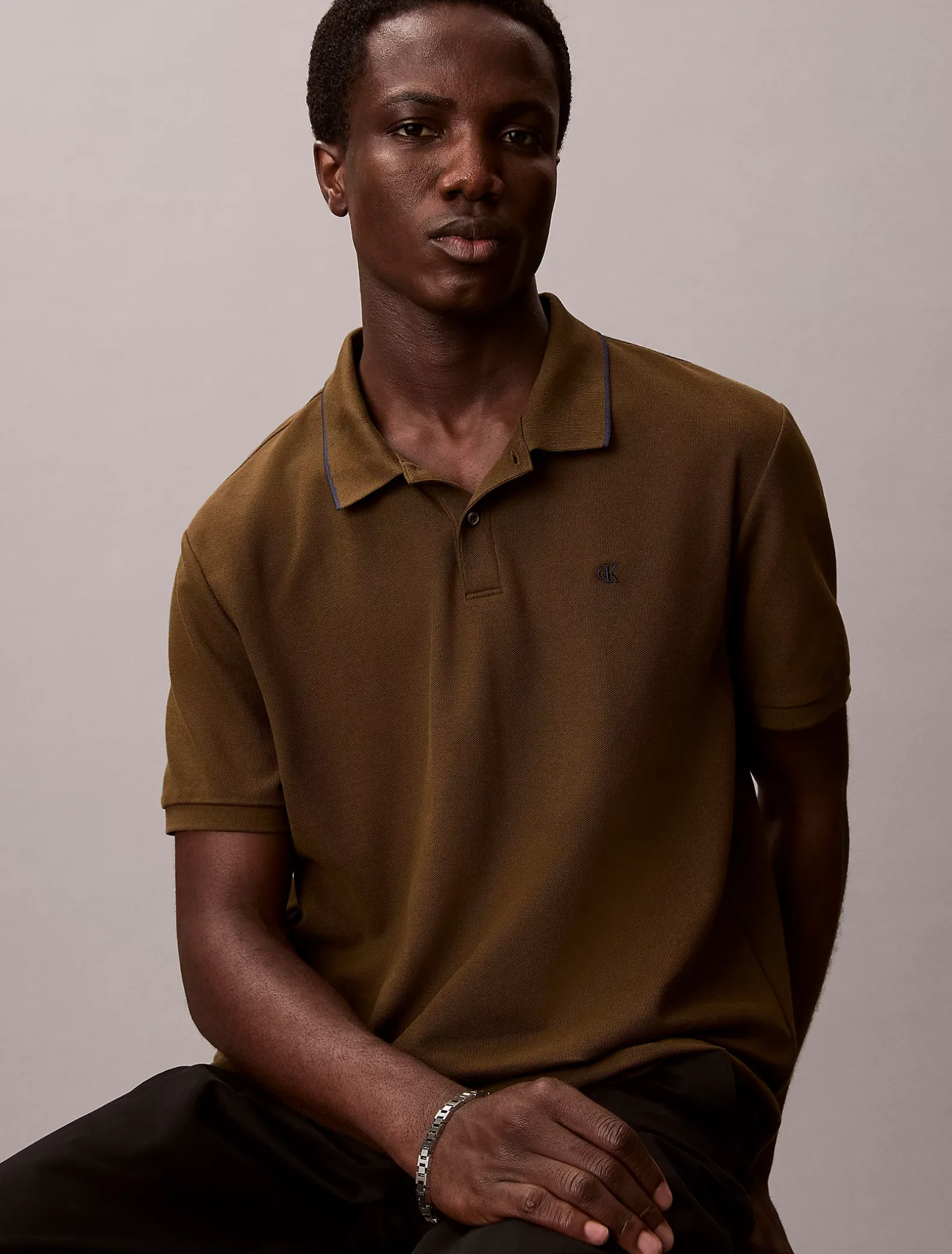 Piquékatoenen poloshirt