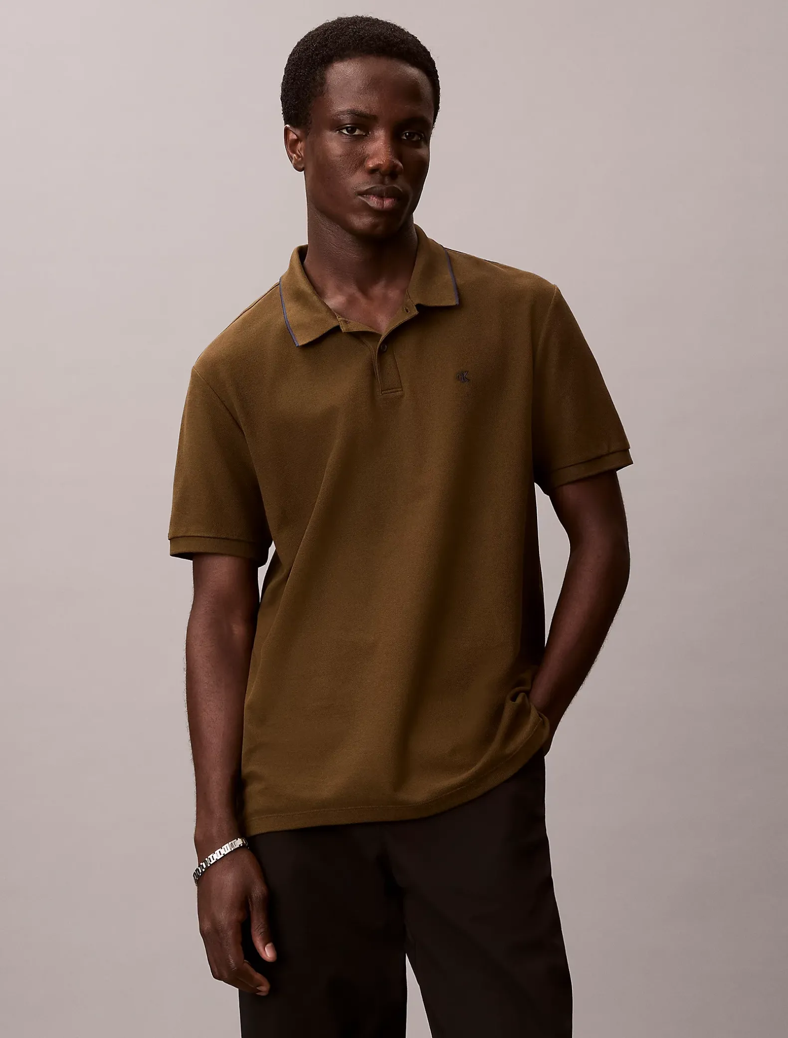 Piquékatoenen poloshirt