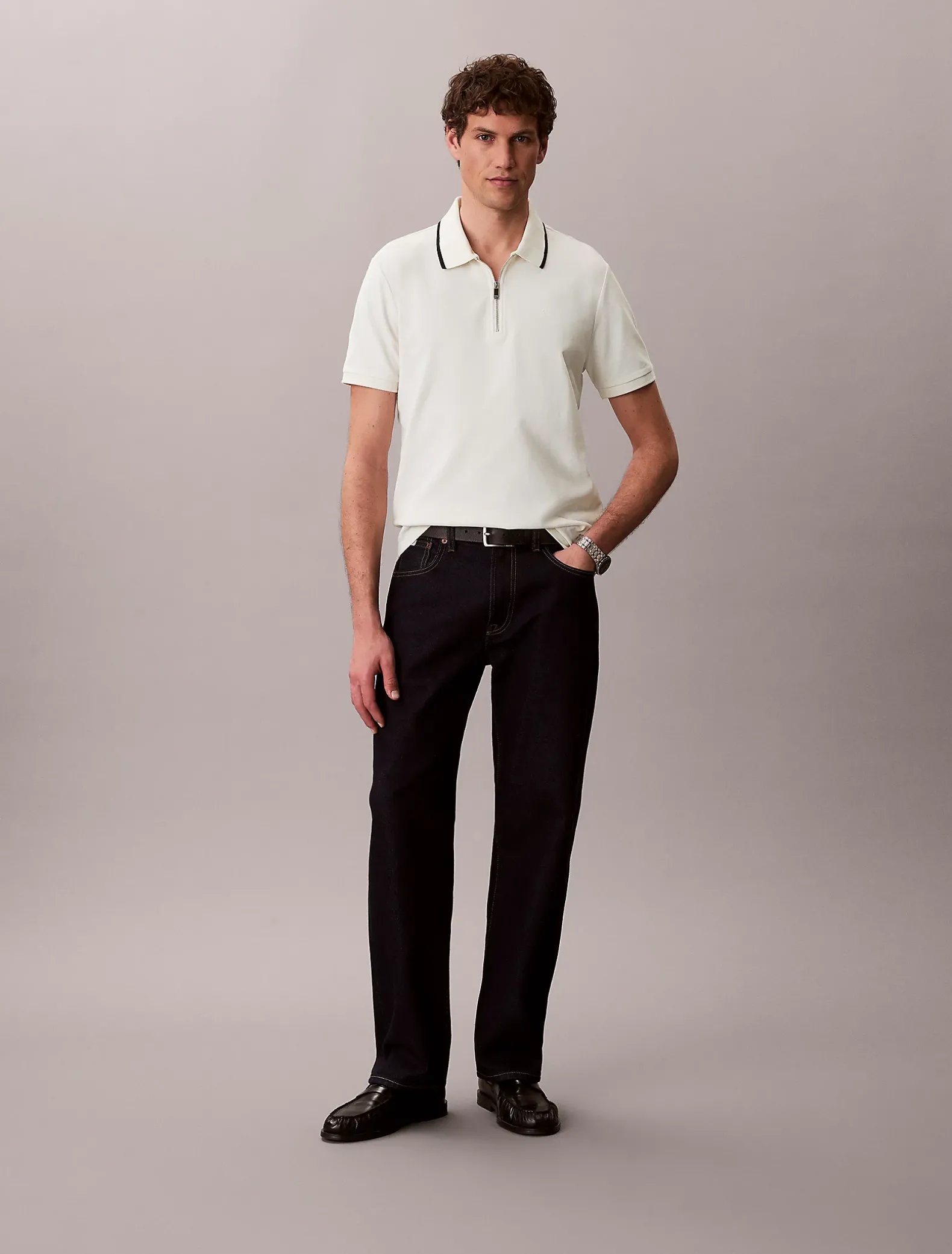 Piquékatoenen poloshirt