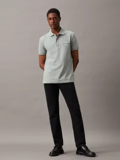 Polo met monogram