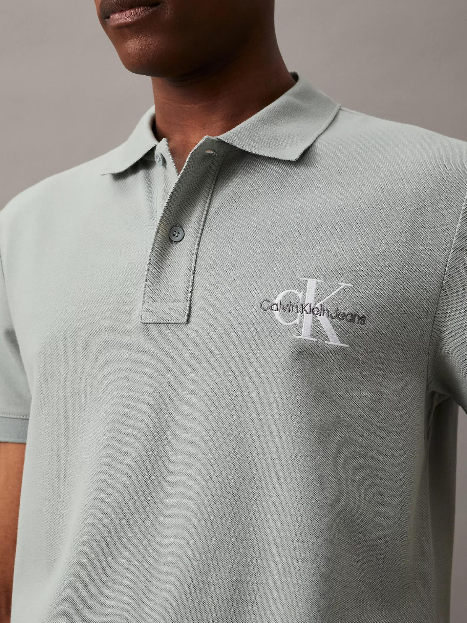 Polo met monogram