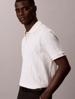 Poloshirt met all-over embleemlogo