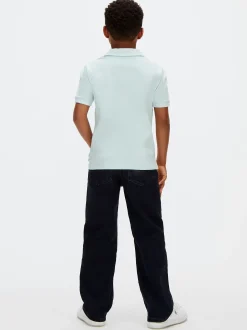 Poloshirt met colourblock
