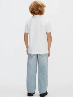 Poloshirt van stretchkatoen