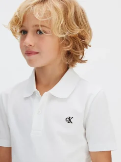 Poloshirt van stretchkatoen