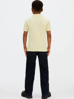Poloshirt van stretchkatoen